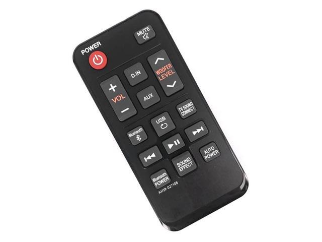 General Replacement Remote Control Fit for AH59-02710B HW-J250 HW-JM25 AH59-02710C/B AH59-02615B HWJ250/ZA HW-J250/ZA for Samsung Audio Sound Bar