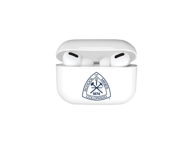 Officially Licensed Colorado School of Mines Airpods Case, Compatible with Apple AirPods 3rd Gen (TPU), Wireless Charging, Earbuds Case, Classic,...