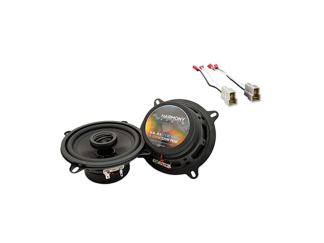 Rear Deck Speakers Fits 1986-1989 Mazda RX-7 HA-R5 Direct factory replacement, easy upgrade install, clear balanced sound, durable cones, revives...