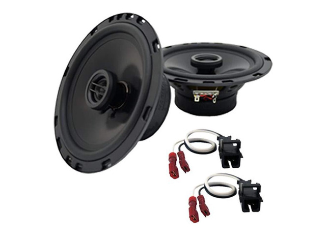 Rear Door 6.5' Speakers Fits Cadillac Escalade 1999-2002 Direct factory replacement, smooth full-range sound, easy bolt-in car upgrade, revives...