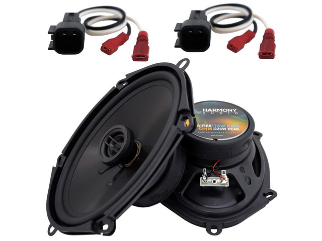 Fits Ford Thunderbird 2002-2005 Behind Seat Speakers HA-R68 Plug-and-play harness included, direct rear replacement for 2003 factory drivers, no...