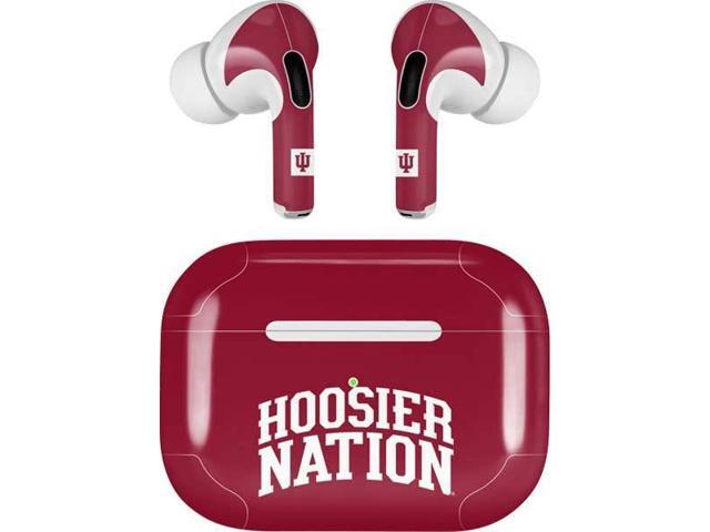 Decal Audio Skin Compatible with Apple AirPods Pro - Officially Licensed Indiana University Hoosier Nation Design