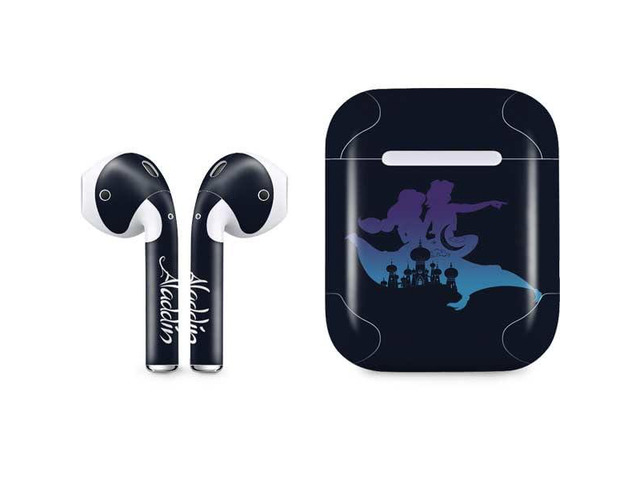 Decal Audio Skin Compatible with Apple AirPods - Officially Licensed Disney Aladdin Magic Carpet Ride Design