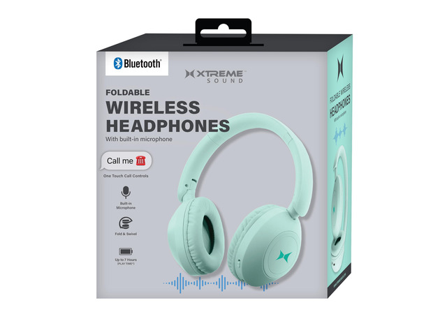 Wireless Bluetooth Headphones with Microphone, Over The Ear Headphones, Aux Line, ON/Off, Phone Call, Volume Control, & Pause Buttons, 33 Foot...