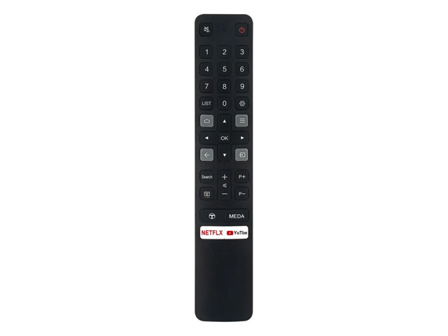 RC901V FMR1 TV Remote Control for TCL TV in Living Rooms or Rooms, Size Approximately About 8 x 1.5 x 1 in, No Programming or Pairing Needed,...