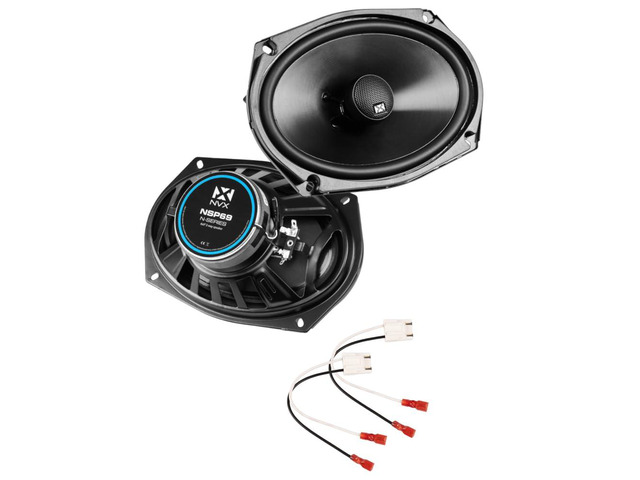 6x9 Rear Side Panel Speaker Upgrade Kit for Pontiac Firebird 1982-1992 A Pair of 6x9 inch Rear 2-Way Coaxial Car Speaker Replacement Package with...
