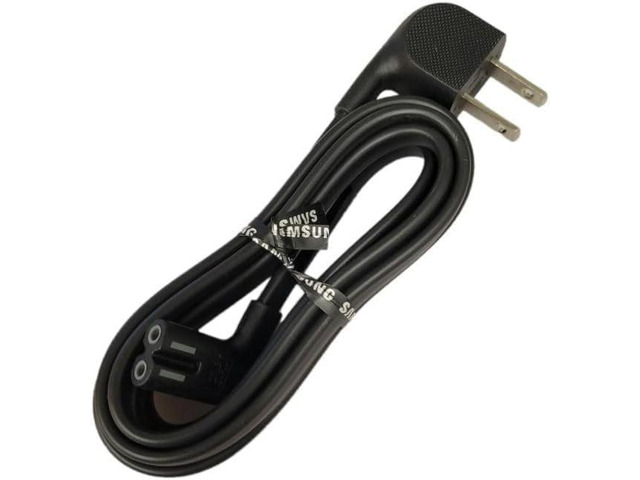 Factory Part - Power Cord AC Cable 5 ft - Compatible with Samsung Models: UN43U7900FFXZA, QN43Q7FAAFXZA, QN43QEF1AFXZA, UN50U8000FFXZA,...