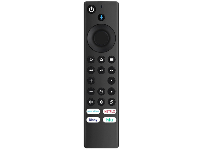 Replacement Voice TV Remote Control Controller for Hisense 55U65QF 55', 65U65QF 65', 75U65QF 75' U6 Series Mini-LED 4K UHD Smart TV (2025 Model)