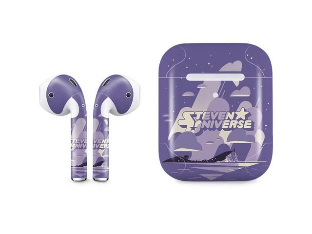 Decal Audio Skin Compatible with Apple AirPods 2 - Officially Licensed Cartoon Network Steven Universe Purple Steven Universe Design