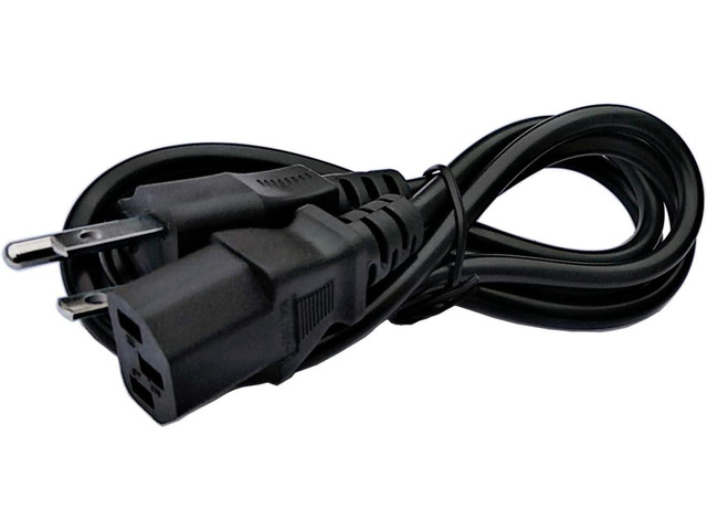 3 Prong AC Power Cord Charger for SZHLUX PT5000 500W LED Grow Light 4x4/5x5ft with Timer and Temp Control Charging Cable Power Supply 100V-240V