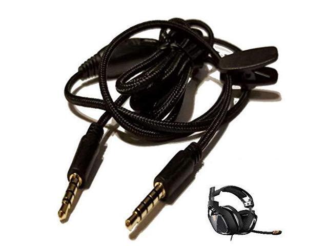 A40 A40TR Inline Mute Cable Wire Cord 2.0M for Astro A40 & A40 TR Gaming Headsets, Also Works with A10 (No Volume Control)