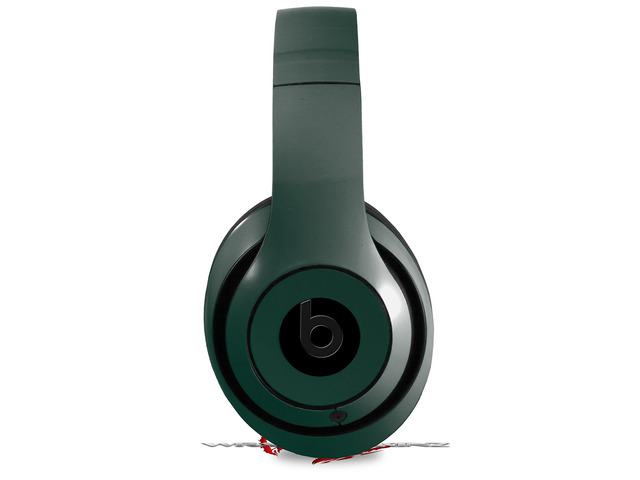 Skin Decal Wrap Compatible with Beats Studio 2 and 3 Wired and Wirelesss Solids Collection Hunter Green Skin Only Headphones NOT Included