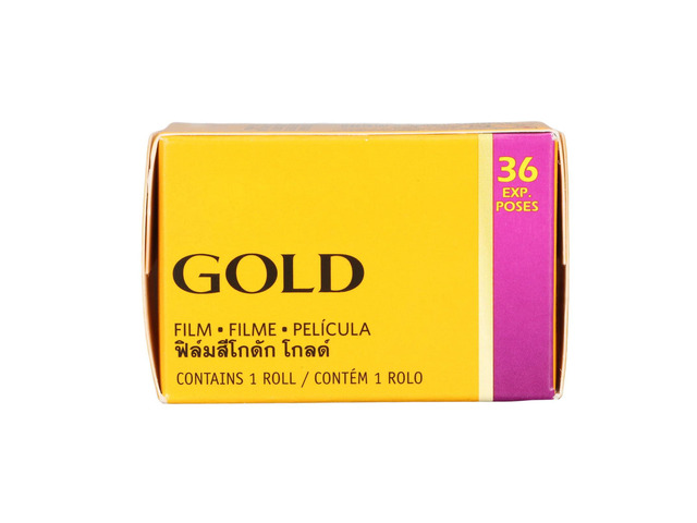 Gold 200 Color Negative Film, Professional ISO 200 36 Exposures 35mm Film, for Kodak Cameras, for 135 Gold Film