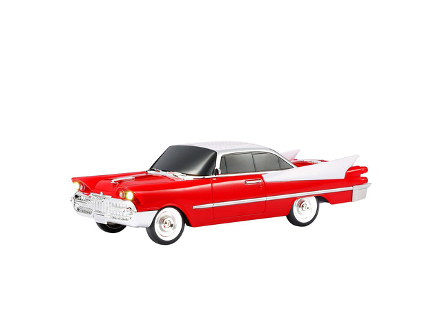 Vintage Car Bluetooth Speaker with LED Lights, TWS Stereo Pairing, Portable Wireless Stereo Speaker with FM/USB/TF/AUX, Retro Travel Speaker for...