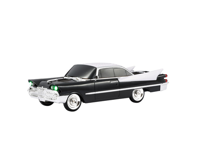 Vintage Car Bluetooth Speaker with LED Lights, TWS Stereo Pairing, Portable Wireless Stereo Speaker with FM/USB/TF/AUX, Retro Travel Speaker for...