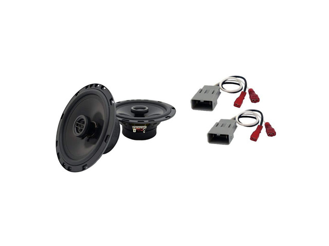 Front Door 6.5 Speakers with Harness Fits Honda CRV 1997-2001 Plug-in wiring, no splicing, easy DIY replacement for 1998 or 2000 models, revives...