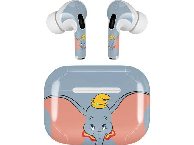 Decal Audio Skin Compatible with Apple AirPods Pro - Officially Licensed Disney Dumbo Portrait Design