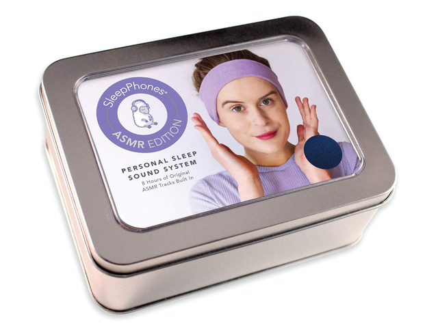 ASMR Edition 8 Hours of Deeply Relaxing ASMR Content Built in Flat Speakers in a Soft Headband Comfortable Enough to Wear in Bed Pitch...