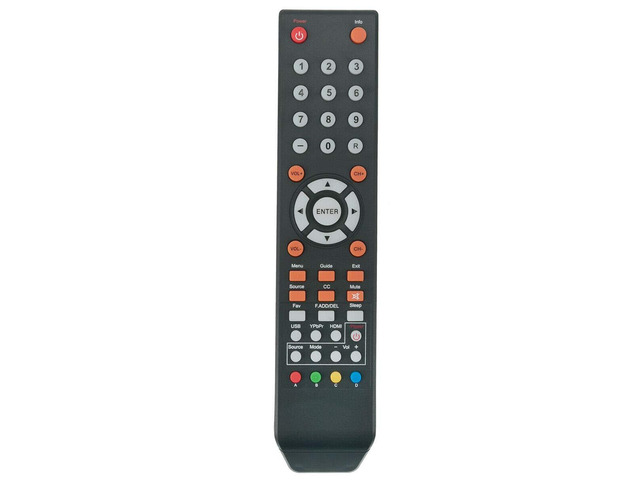 New Remote for Sceptre TV X322BV-SR U750CV-UMR E195BD-SRR E195BV-SRR X405BV-FSR