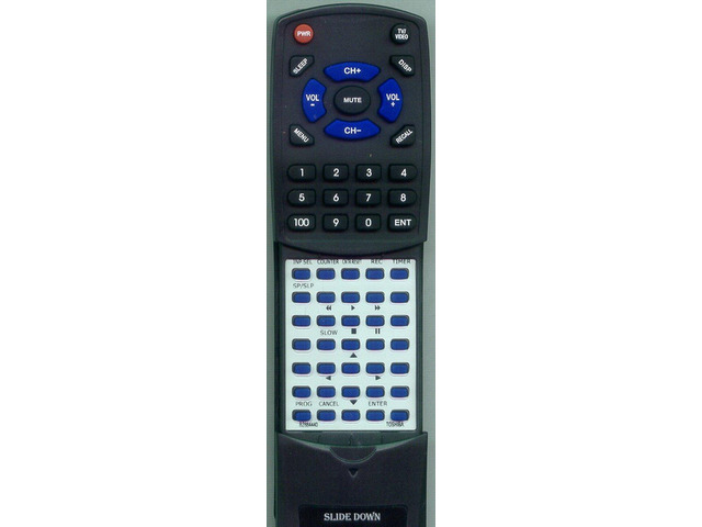 Replacement Remote Control for Toshiba M264, M455, VC454, M454, BZ684440, M265