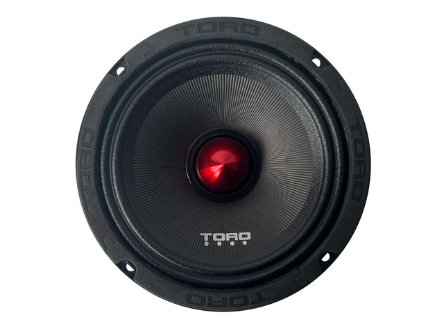 TECH PB6S 6.5 8 Ohm Mid-Bass Pro Audio Component Speaker 250 W RMS High-Temp Voice Coil, Heavy Steel Basket Pro Sound Mid-Bass Driver