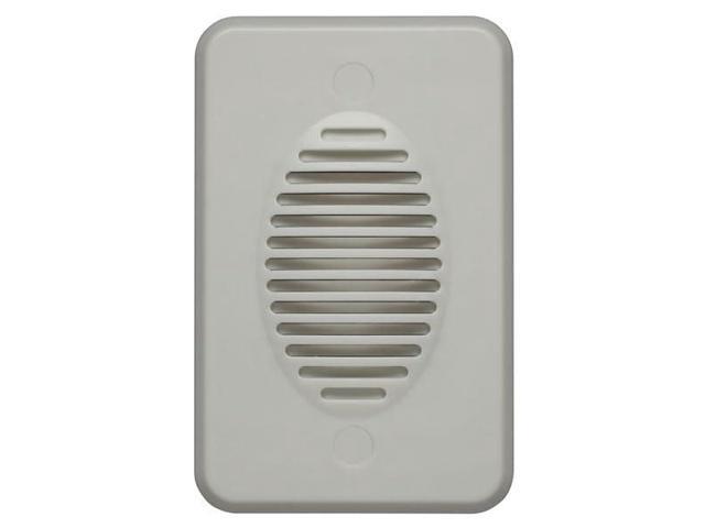 ADI PRO 0E-1GANGSIRN Single Gang Siren, Single Tone; 105 dB Indoor/Outdoor Flush Mount, White