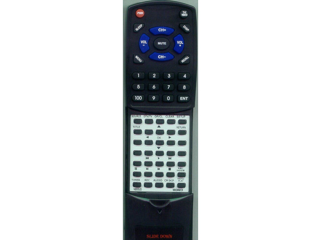 Replacement Remote Control for MAGNAVOX ZC352MW8, NB553UD, ZC350MS8, ZC352MW8B, NB553UD