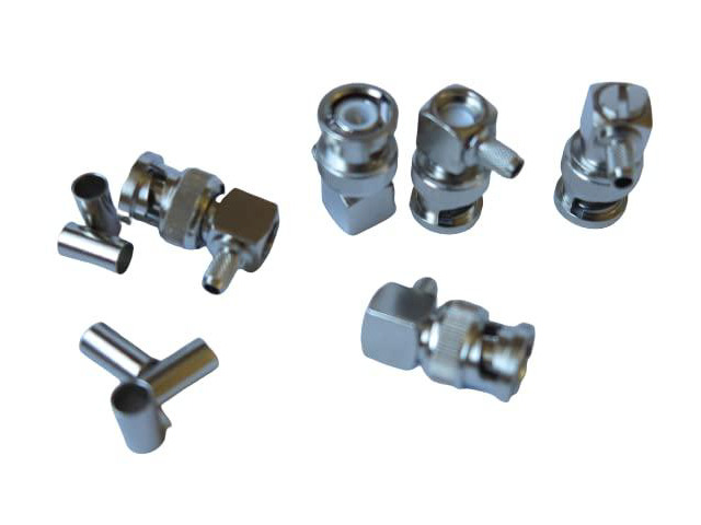 BNC Male 90 Right Angle connectors for RG223/RG142/RG400 Coax Cables (15)