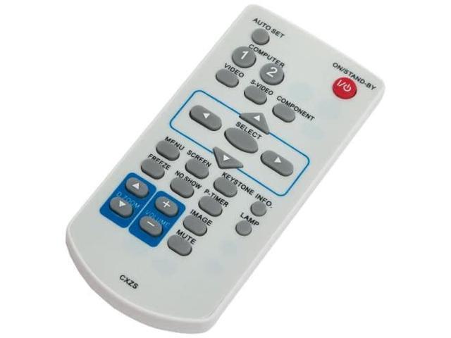 CXZS Replace Remote Control Compatible with Eiki Projector LC-XB43 LC-XBL30 LC-XBL20 LC-XBL25 LC-XBL21 LC-XBL26