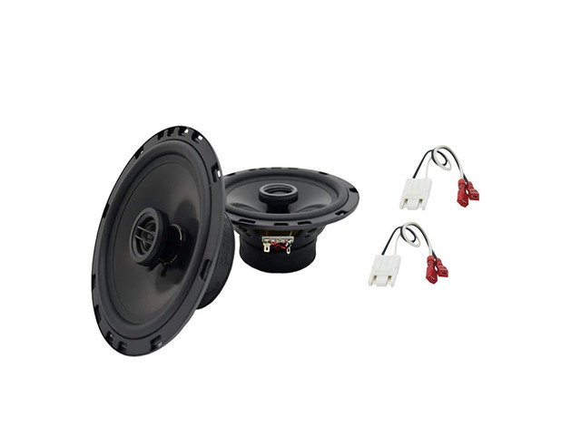 Front Door 6.5' Speakers Fits Jeep Grand Cherokee 1993-1995 direct factory replacement, clear balanced sound, easy bolt-in upgrade, 6.5 inch...