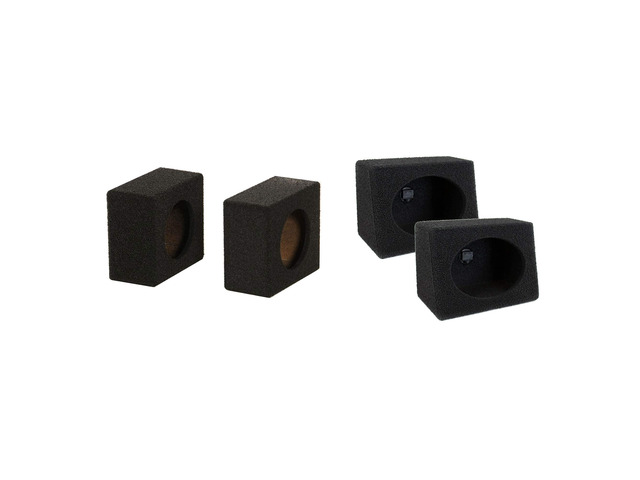QBomb 6.5' Bedliner Car Speaker Boxes & 6x9 Subwoofer Enclosures Cotton/Polyester Fabric, 220 Lb Capacity, Country Club, for Patio & Backyard Use