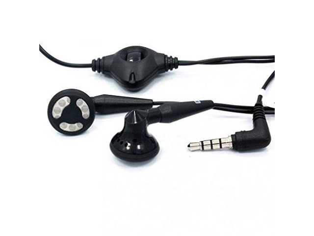 Headset OEM 3.5mm Handsfree Earphones Dual Earbuds Headphones Microphone Stereo Wired [Black] for Verizon Samsung Galaxy J1 - Verizon Samsung...