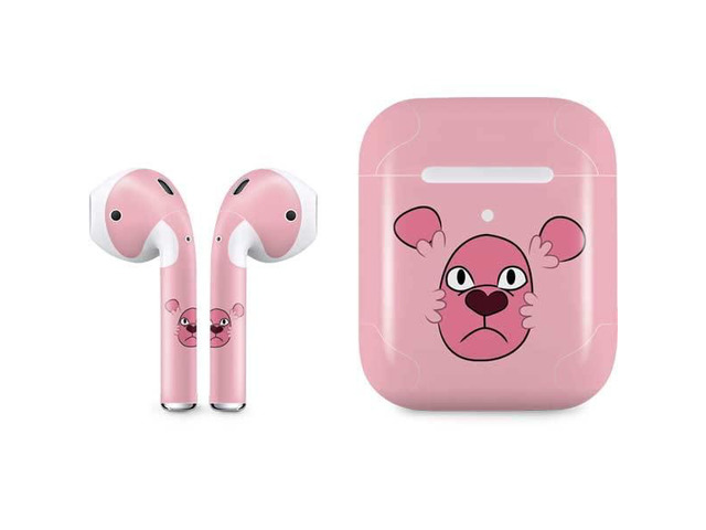 Decal Audio Skin Compatible with Apple AirPods 2 - Officially Licensed Cartoon Network Steven Universe Steven Universe Pink Lion Design