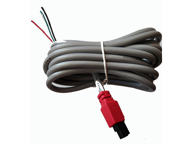 Semtech Airlink DC Power Cable with Black Connector with Red Housing for XR60 Router - 6001502