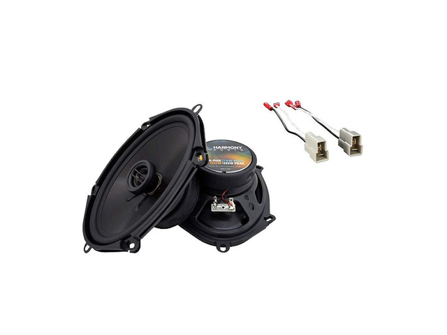 Rear Deck Replacement Speakers Fits 2000-2009 Kia Spectra Direct factory upgrade, plug-and-play install, coaxial drivers, clear full sound, easy...