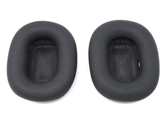Replacement Leather, Memory Foam and Magnet Ear Cushions Ear Pad Covers for AirPods Max Headphones (Black)