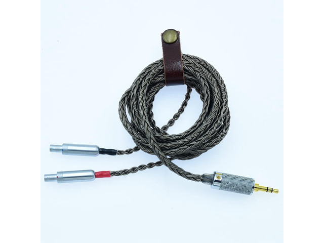 Silver Plated Replacement Audio 3.5 Jack Stereo Upgrade Cable Compatible with Sennheiser Dharma D1000 HD800S, HD820, HD800 hd820s Headphones with...