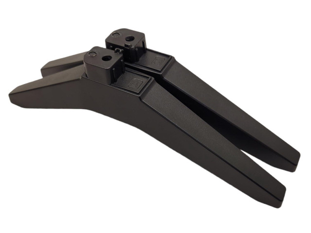 OEM Part - Legs Base Stands Compatible with LG Smart TV Model 43UJ630V, 43LJ594V, 43LJ5550, 43UJ6300, 43LJ550M and 43LM5700PUA (Screws Included)