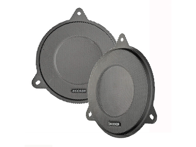 45HDSG 'Bat-Wing' Speaker Grilles compatible with Harley Davidson Motorcycles Protective grill covers for 6.5 inch touring motorcycle audio,...