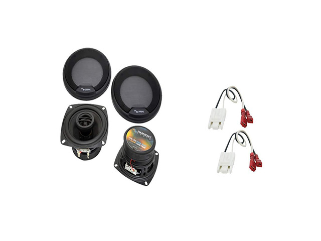 Front Door Speakers Fits Cadillac Seville 1984-1991 HA-R4 Direct factory replacement, clear balanced sound, easy bolt-in car upgrade, revives...