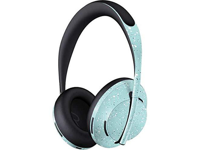 Decal Audio Skin Compatible with Bose Noise Cancelling Headphones 700 Originally Designed Mint Speckled Design