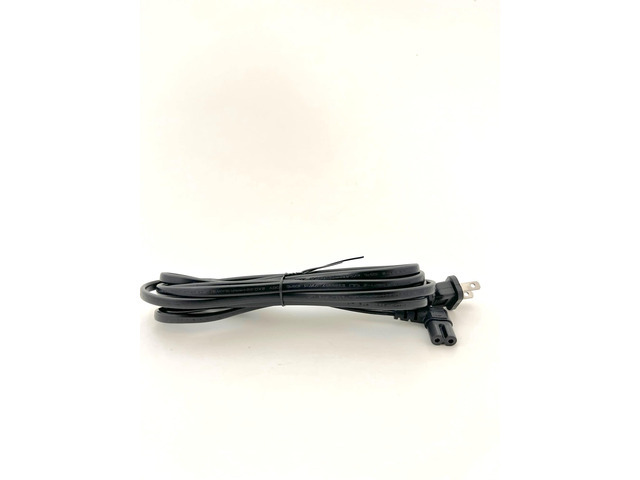 TV Power Cord for Samsung TV's/Soundbars/Speakers 10FT 2-Prong L-Shaped C7 Power Cord Replacement for...