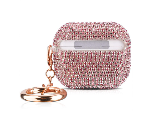Case for Airpods 3rd Generation Case Sparkly Diamond Airpod 3 Case with Keychain TPU Shockproof Protective Premium Bling Rhinestone Cover Skin for...