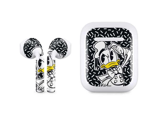 Decal Audio Skin Compatible with Apple AirPods - Officially Licensed Disney Friends Donald Duck Thinking Design