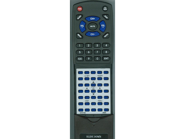 Replacement Remote Control for Canon WLDC300, POWERSHOT SX1IS, C841531000, SX1IS