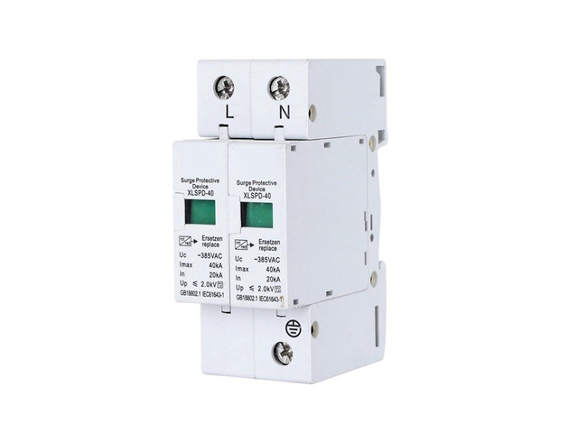 Arrester Device AC SPD AC275V 385V Surge Protector 1P 2P 3P 4P 20KA 40KA 60KA Lightning Arrester Single Three Phase Household Ground