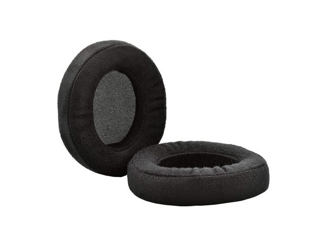 Dekoni Replacement for Audeze Mobius and Penrose Earpads, Gaming Headset Foam Pads, Black, 1 Pair (Choice Suede)