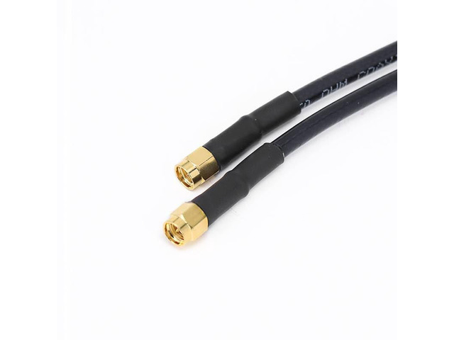 RF Cable Assembly, SMA Male to SMA Male, RG223 Flexible Coax, DC-3GHz (2000 mm)