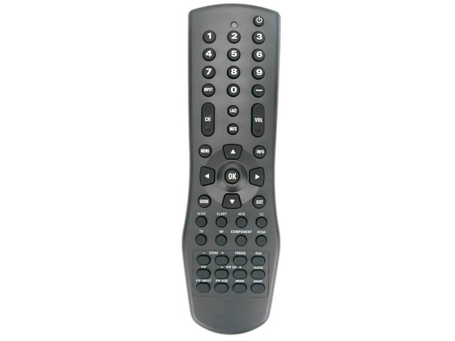 Replacement TV Remote Control Controller for Vizio LCD/Plasama HDTV P42 P42HDTV10A P50 P50HDM P50HDTV10A P50HDTV20A P63 RCVZ04
