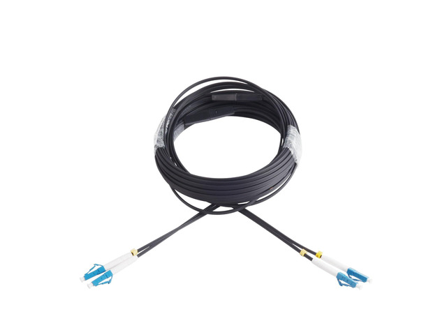 30M LC to LC Fiber Optic Wire Outdoor Single-Mode 2-Core Extension Cable Patch Cord, Length Options: 3m-300m